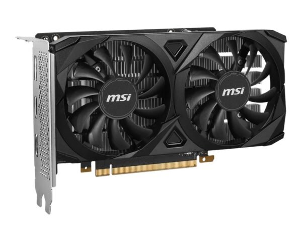 MSI Geforce RTX 3050 Ventus 2X 6G Oc pci_e Graphic Card - Nvidia Geforce RTX 3050 Gpu, 6Gb Gddr6 96-Bit Memory, 14 Gbps, Express 4 Interface, Up to 1492 Mhz, Dual Fan - Pcie - Image 3