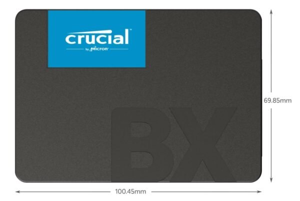 Crucial BX500 240GB 3D NAND SATA 6.35 cm (2.5-inch) SSD (CT240BX500SSD1) - Image 3