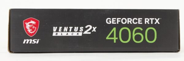 MSI Geforce RTX 4060 Ventus 2X Black 8G Oc 8Gb Gddr6 128-Bit Gaming Graphic Card, pci_e - Image 13