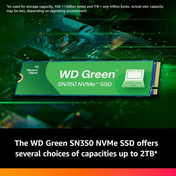 Western Digital Green Sn350 Pcie Gen 3 Nvme Ssd, 250Gb - Image 3