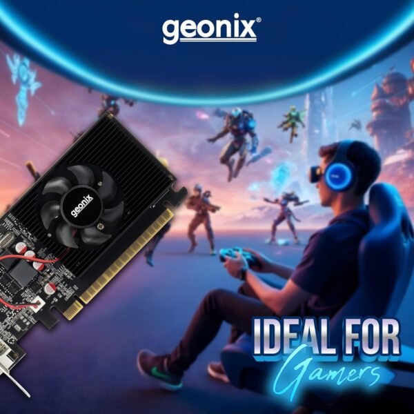 GEONIX GEFORCE GT 730LP 4GB DDR3 Graphic Card | 64bit Dual Slot | Multiple Outputs- VGA, HDMI, DVI | Support PCI-e2 Profile - Image 7