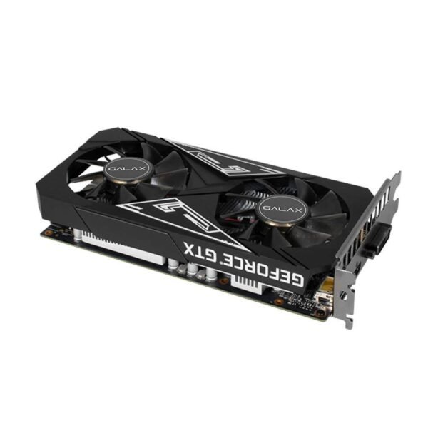 Galax GeForce® GTX 1650 EX Plus (1-Click OC) 4GB GDDR6 128-bit Graphics Card with DP/HDMI/DVI-D - Nvidia GTX 1650 4GB GDDR6 GPU (65SQL8DS93E1) - Image 2