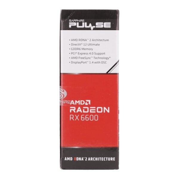 Sapphire Pulse AMD Radeon RX 6600 Graphic Card with 8 GB GDDR6, AMD RDNA 2, pci_e_x16 - Image 10