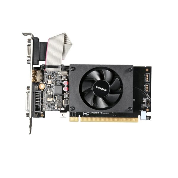 GIGABYTE GeForce GV-N710D3-2GL 2GB PCI-Express pci_e ddr3_sdram Graphics Card (Black) - Image 2