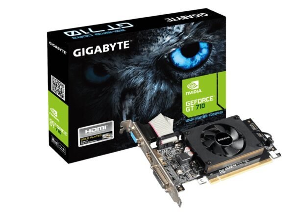 GIGABYTE GeForce GV-N710D3-2GL 2GB PCI-Express pci_e ddr3_sdram Graphics Card (Black) - Image 5