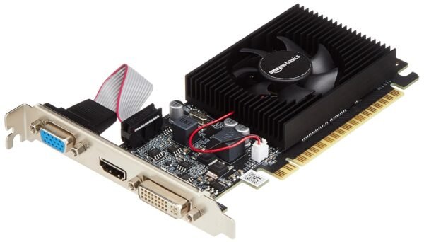 Amazon Basics Gt 610 Graphics Card | pci_e_x16 Gddr3 810 Mhz Core & Memory Clock | 2 Gb Memory (Geforce Chipset) - Image 2