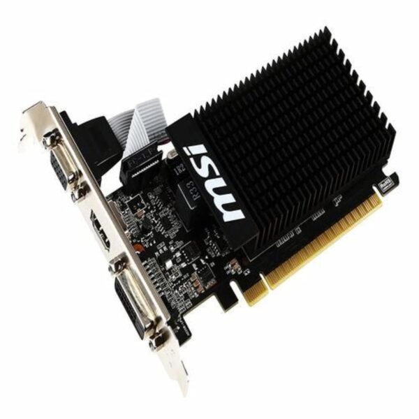 MSI GT 710 2 GB ddr3_sdram pci_e 2GD3H LP DDR3 Gaming Graphic Card - Image 3